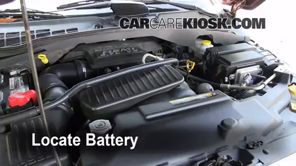 How to Jumpstart a 2004-2009 Dodge Durango - 2004 Dodge Durango SLT 5.7L V8
